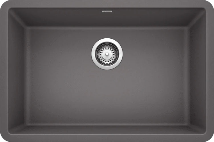 Blanco - PRECIS 27" Single Bowl - Cinder