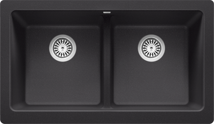 Blanco - VINTERA 33" Equal Double Bowl Apron Front - Anthracite