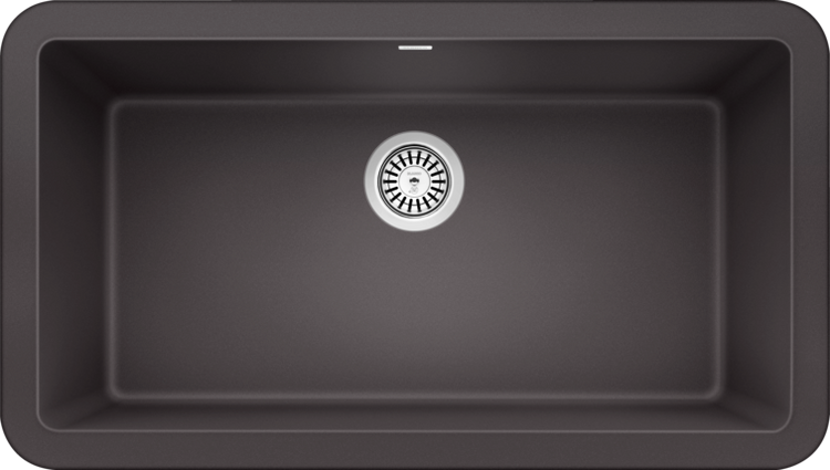 Blanco - IKON 33" Single Bowl Apron Front - Cinder