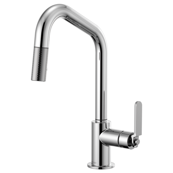 Brizo - Litze - Angled Spout Pull-Down - Industrial Handle - Chrome