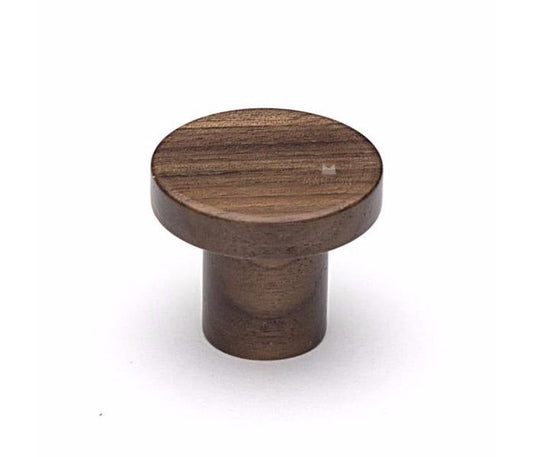 Modern Round Wood Knob