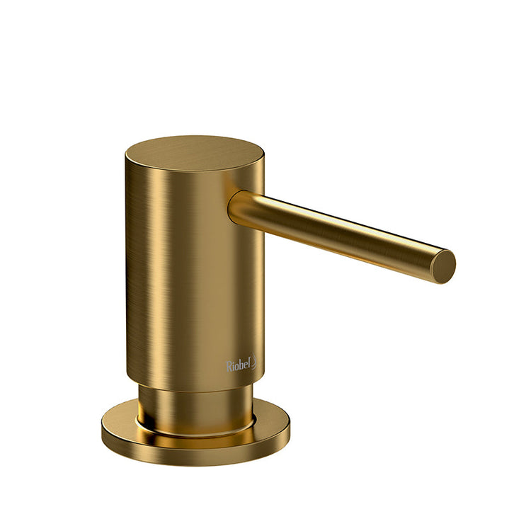 Riobel - Modern Soap Dispenser - Brushed Gold